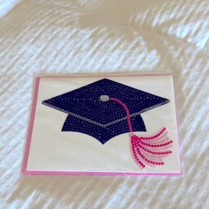 Beautiful Papyrus Gem Graduation Cap Graduation Card - NWT